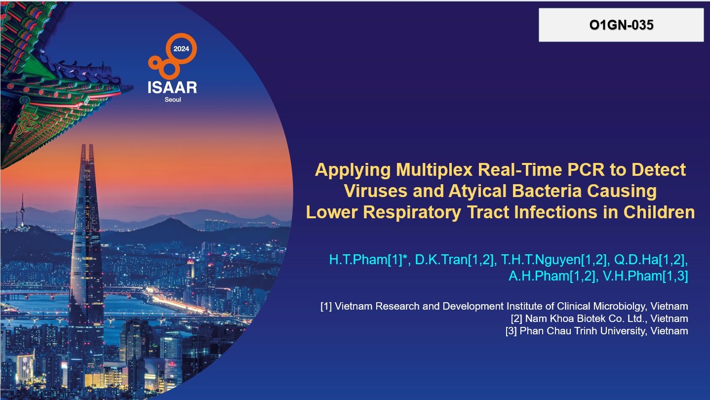 Applying Multiplex Real-Time PCR to Detect Viruses and Atyical Bacteria Causing Lower Respiratory Tract Infections in Children